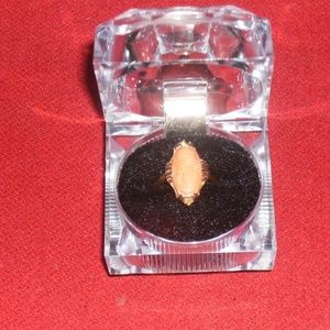 Antique 10k gold ring with pink coral cameo size 7
